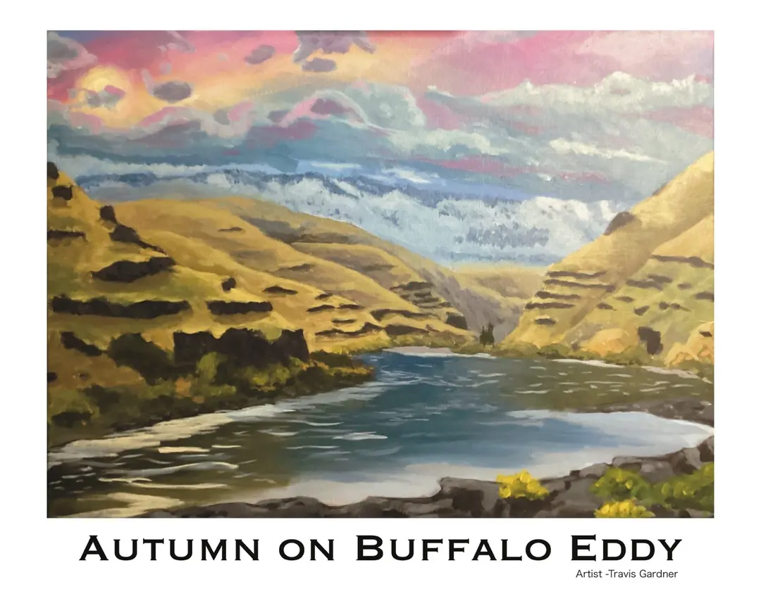Autumn on Buffalo Eddy fine art print