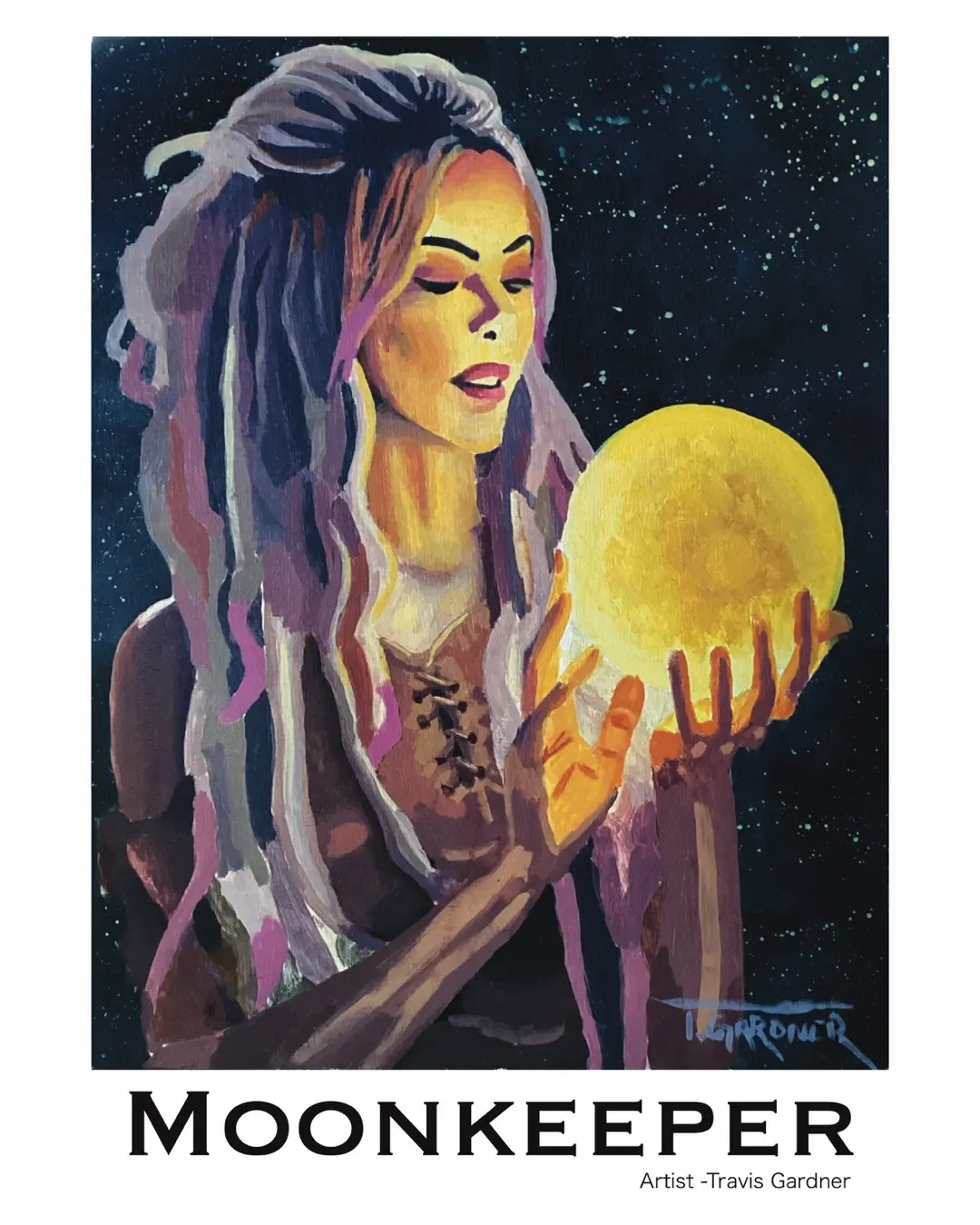 Moonkeeper fine art print